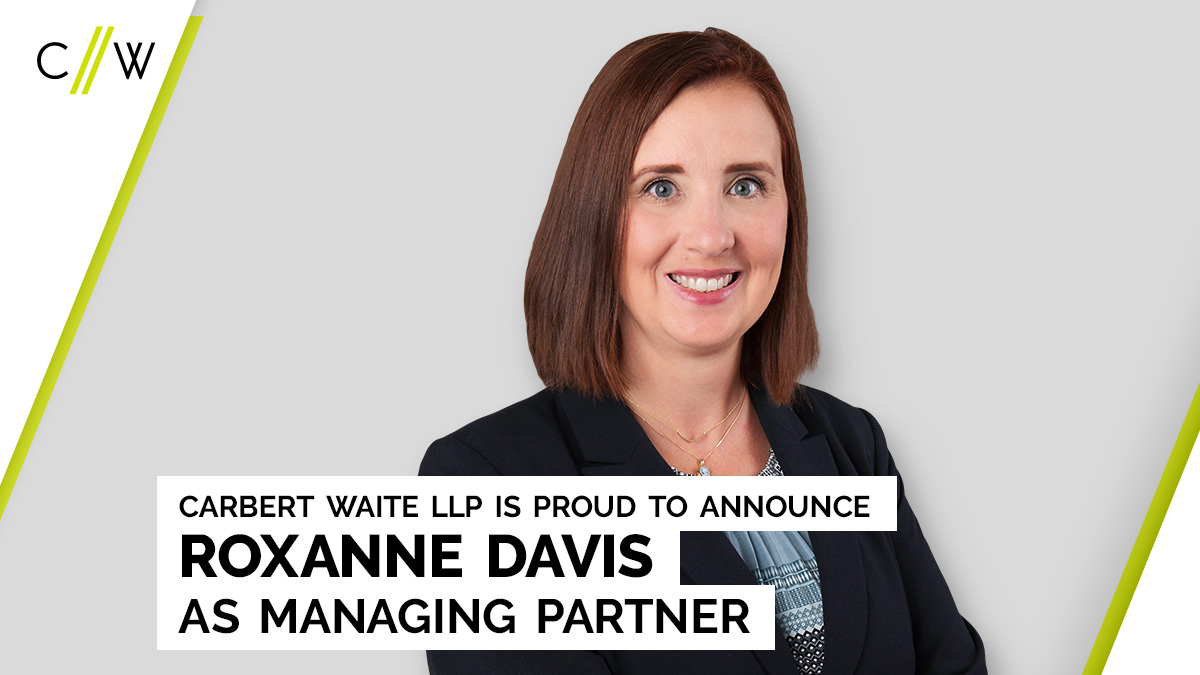 Roxanne Davis Announcement for Managing Partner